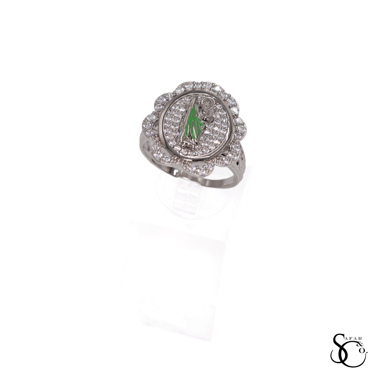 925 Sterling Silver Saint Jude Ring