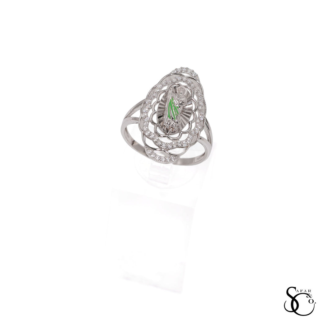 925 Sterling Silver Saint Jude Ring